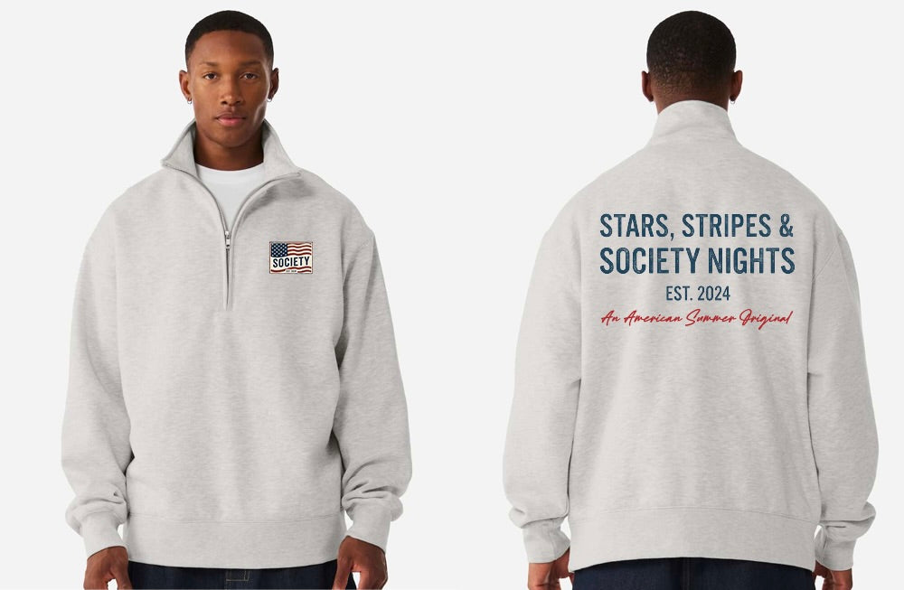 Society Heritage Luxe Quarter Zip Pull-Over