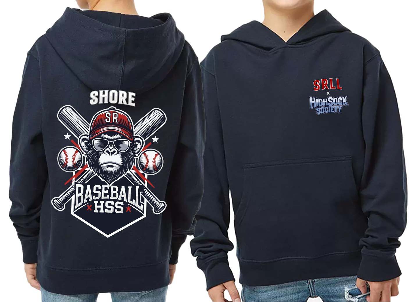 SRLL x HSS Baseball Hoodie