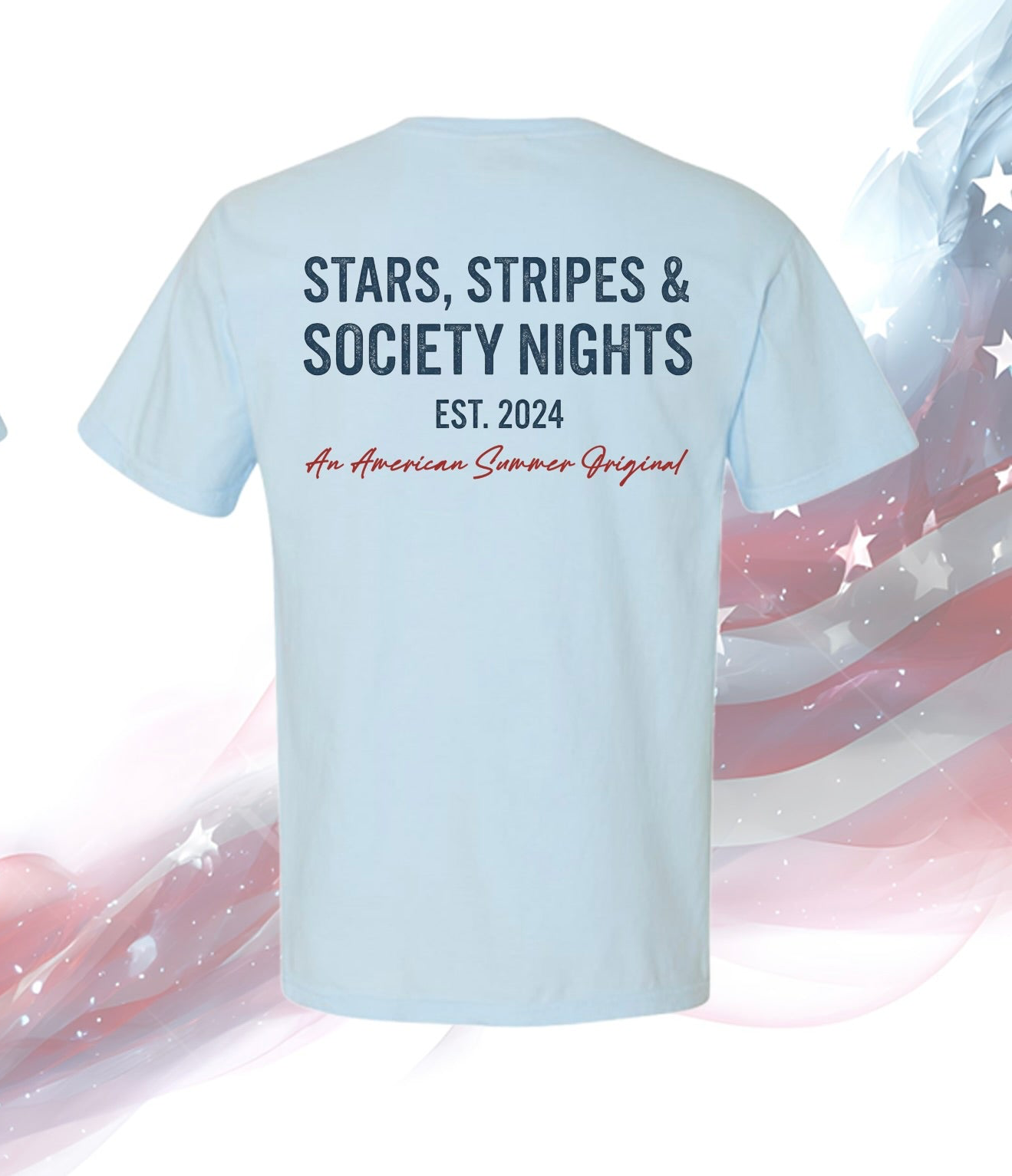 Stars, Stripes, Society Nights Tee