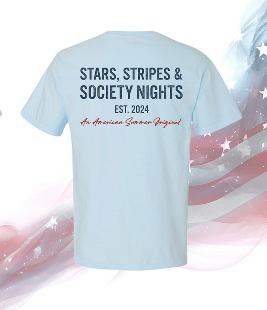 Stars, Stripes, Society Nights Tee