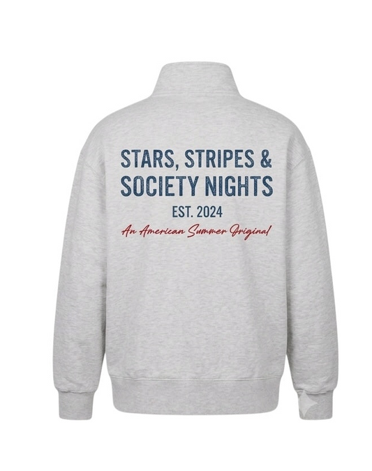*Pre-Order*Society Heritage Luxe Quarter Zip Pull-Over