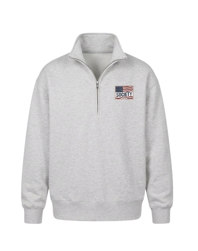 Society Heritage Luxe Quarter Zip Pull-Over
