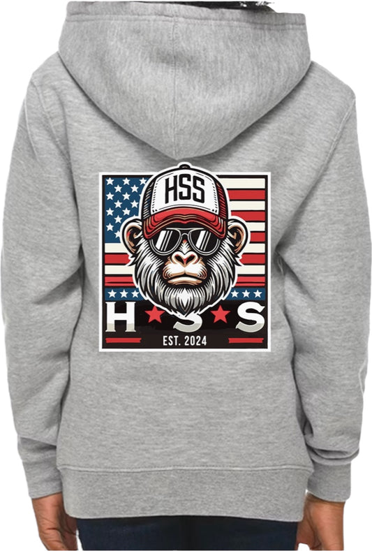 'Merica Monkey Hoodie