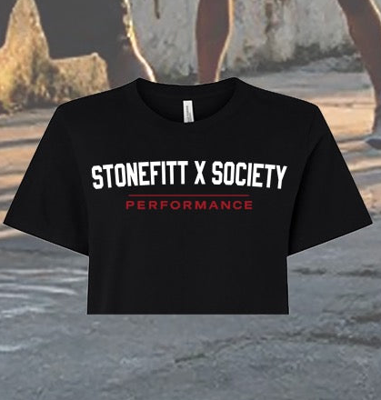 Stonefitt x Society Cropped Tee