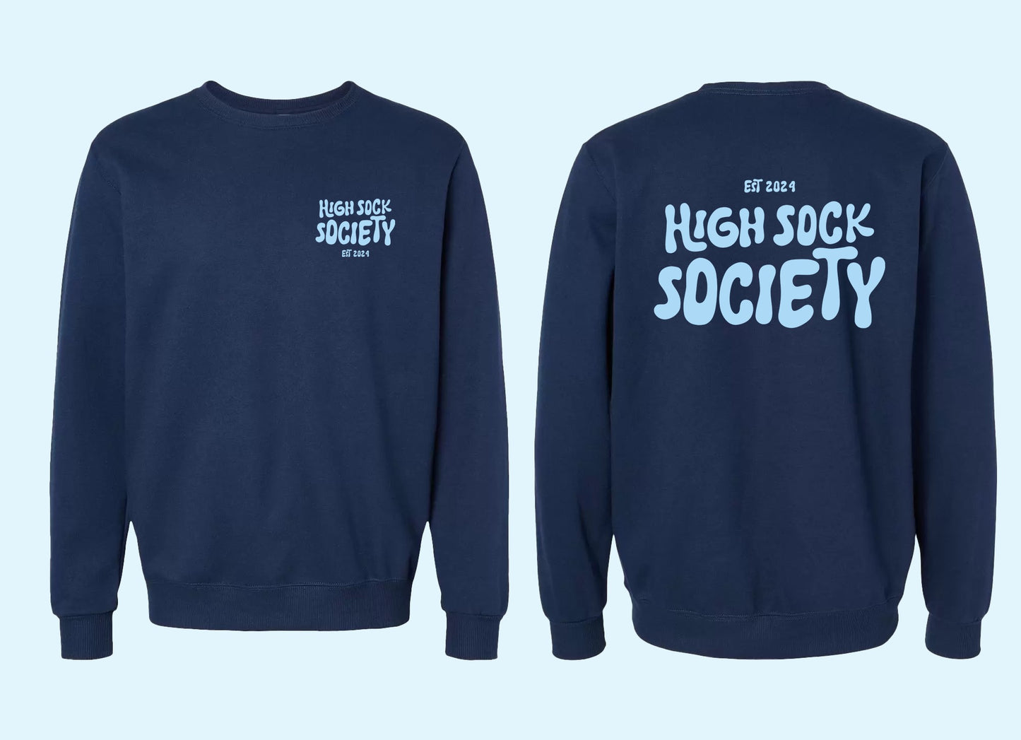 New! HSS Est 2024 Oversized Crewneck